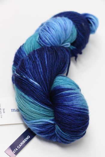 Malabrigo Sock Yarn in  Caribeno (474)			 